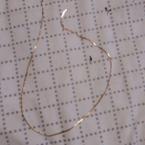 Gold necklace 23 inches long
